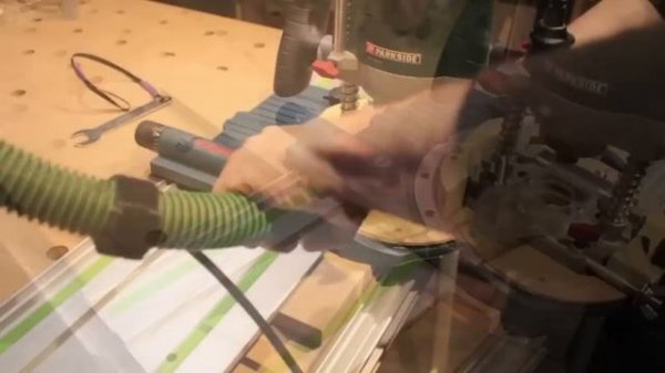 video 137  - Defonceuse Parkside + Bosch FSN-OFA