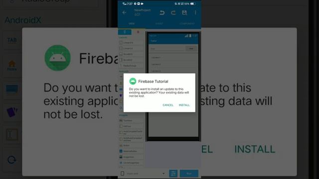 Firebase Realtime Database Get Listview in SketchWare смотреть онлайн