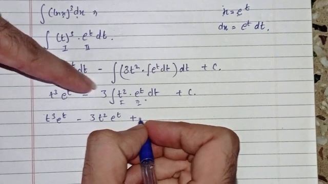 If ∫(lnx)^3dx=xΣAr(lnx)^r + B, ΣAr=?|integration|Maths|JeeMains смотреть онлайн