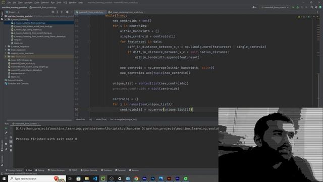 Introduction To Machine Learning - MeanShift Clustering Programming From Scratch part 1 p39 смотреть онлайн