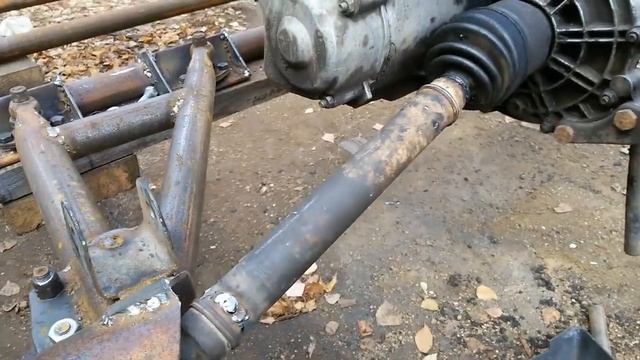 БАГГИ из ВАЗ 2109.Часть 3. Поставил на колёса. смотреть онлайн