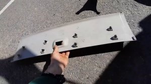 Зафира А. Часть обшивки салона в багажнике.