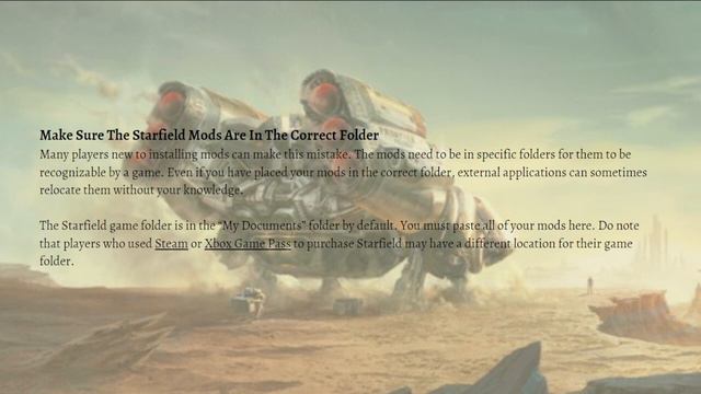 How To Fix Starfield Mods Not Working (2023 Guide) смотреть онлайн