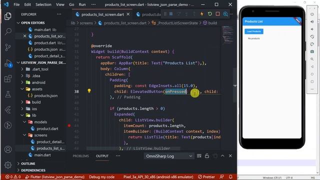 How to read data from local JSON file and open the next page from ListView | Json Parse in Flutter смотреть онлайн