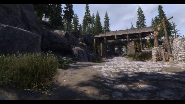 SSE Overhaul Comparison - Dragon Bridge - JK's Skyrim смотреть онлайн