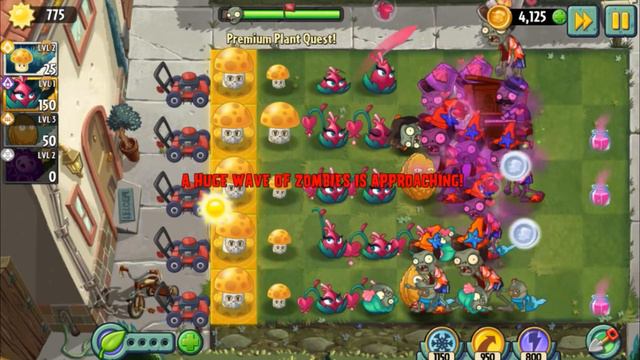 Растения против зомби 2 #121 ВЫЖИВАНИЕ Plants vs zombies 2 смотреть онлайн