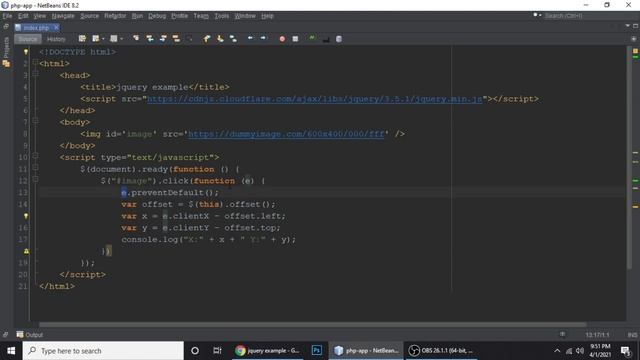 JQuery - How to Get X and Y Position of an Element Using JQuery смотреть онлайн