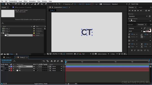Long Shadow - Эффект длинных теней в After Effects (Long Shadow in After Effects) смотреть онлайн