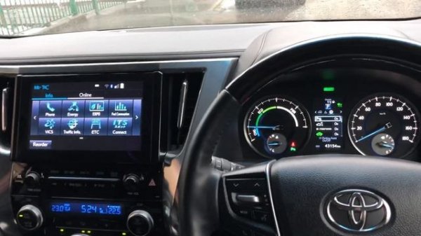 TOYOTA alphard/vellfire НАСТРОЙКА ЧАСОВ. ВПЕЧАТЛЕНИЯ.