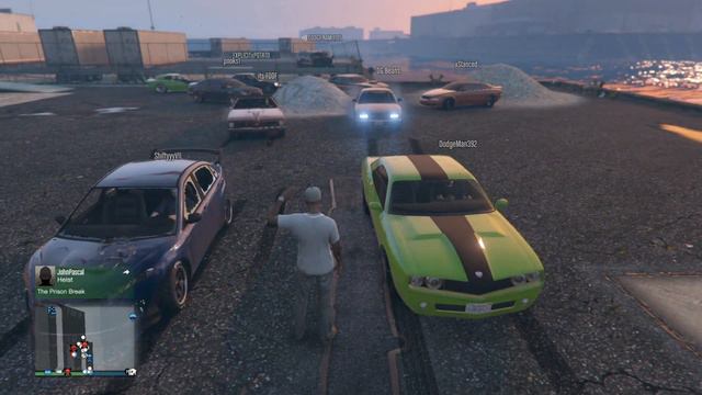 GTA 5 Online (XB1) | Street Car Meet | Futo, Cruising, Drag Racing, & More смотреть онлайн