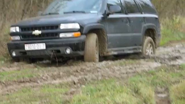 Chevrolet Tahoe Z71 2004. Первое бездорожье 1 смотреть онлайн
