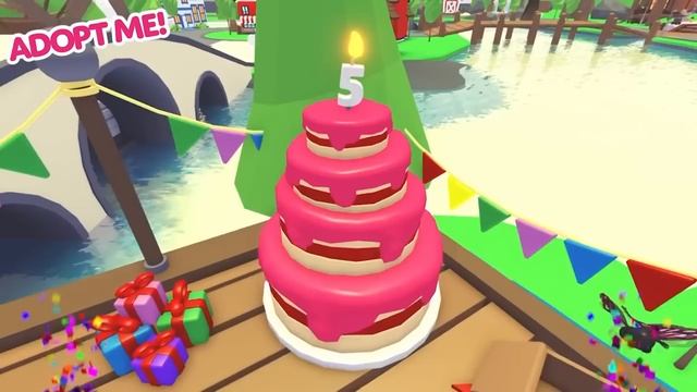 ?6й ДЕНЬ РОЖДЕНИЯ Адопт Ми!?НОВОЕ ОБНОВЛЕНИЕ! НОВАЯ ОБНОВА! ROBLOX Adopt Me! смотреть онлайн