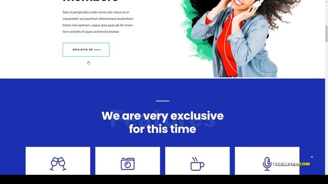 Anondho - Night Club and Event WordPress Theme night dj party Build Website смотреть онлайн