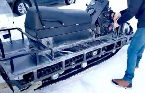 Буран с двигателем Loncin 30, заказывали на канале олег 76 из г.Ярославля.