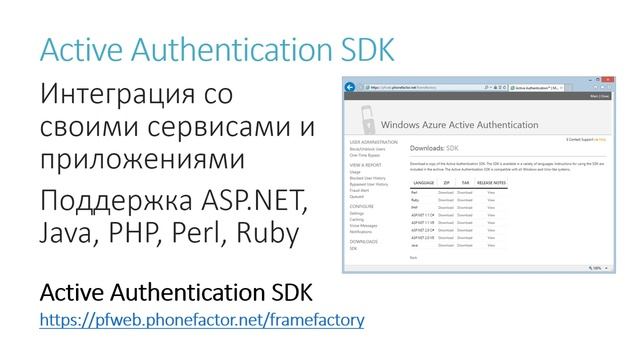 AzureRusTV, выпуск №14 - Анонс нового сервиса мультифакторной аутентификации Active Authentication смотреть онлайн
