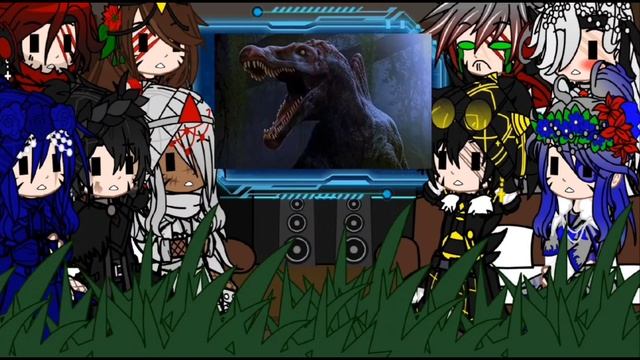 Dinos reagindo a Trailer do Mega 2+Memes+Slick/Gacha Club\ смотреть онлайн