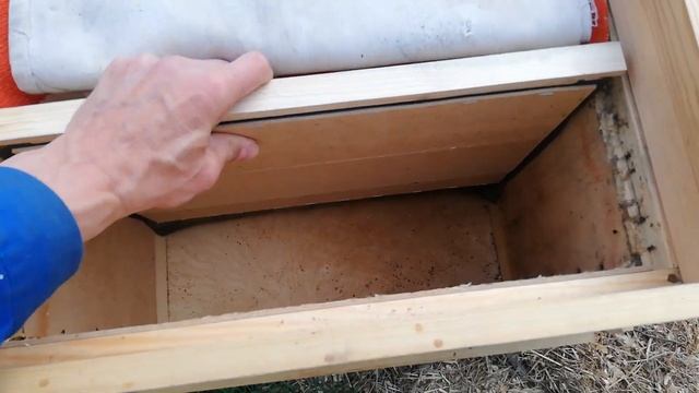 Заставная доска (диафрагма) для улья Дадан, утепленная. Подробности в описании. смотреть онлайн