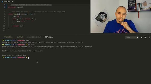 182 Escribiendo Documentacion Go doc смотреть онлайн