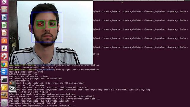 Eye tracking for mouse control in OpenCV смотреть онлайн