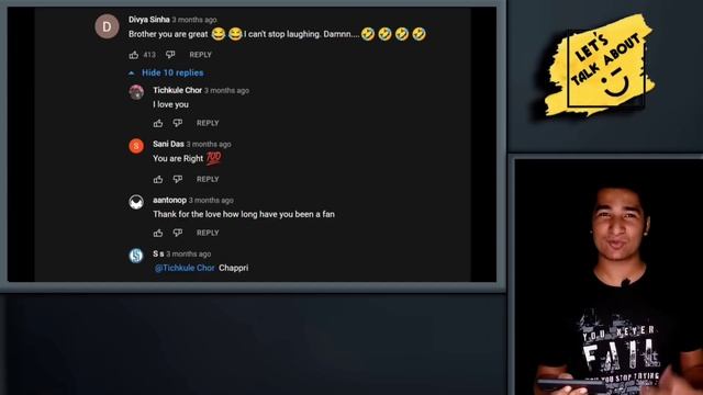 React On @CarryMinati 's YouTube Video Comments | reaction video | CarryMinati Video Reaction смотреть онлайн