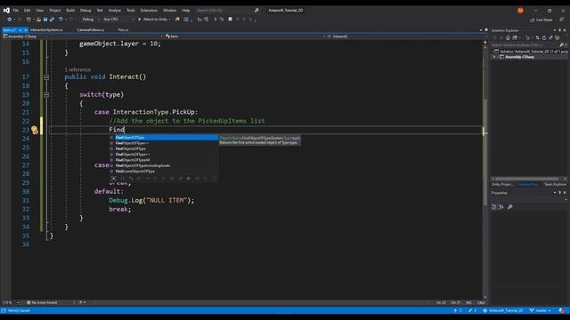 Unity 2D Platformer Tutorial 14 - Interaction System Item Pickup смотреть онлайн
