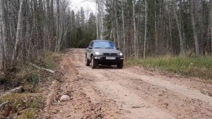 Toyota RAV4 1 поколение. Пробные покатушки после реставрации.