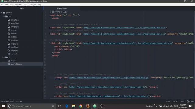 how to use bootstrap and javascript in html and css -by st allounder смотреть онлайн