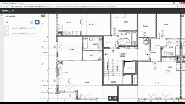 BIM 360 Docs - porovnání verzí výkresů PDF смотреть онлайн