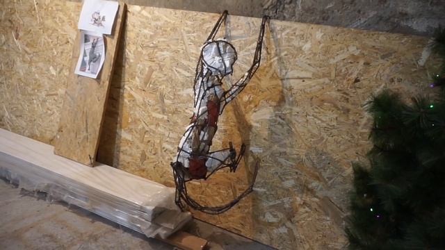 Изготовление скульптуры. Некоторые способы черновой подготовки каркаса. смотреть онлайн