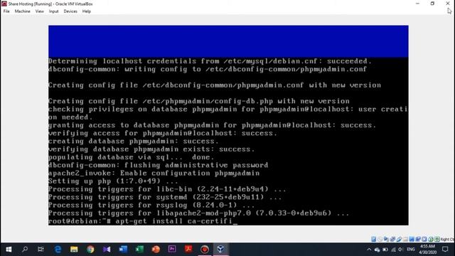 Konfigurasi Share Hosting смотреть онлайн