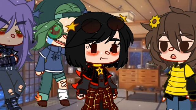 //чёрный цвет//meme//Gacha club//13 карт//пиковые×федор// смотреть онлайн