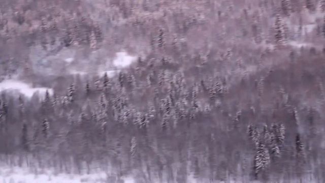 Вид с вершины Ветлана на Вишеру зима 3 января 2013 смотреть онлайн