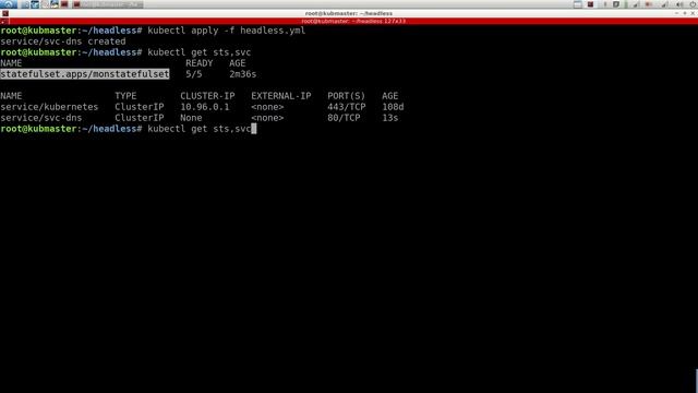 Kubernetes - 31. StatefulSet et service headless | tutos fr смотреть онлайн