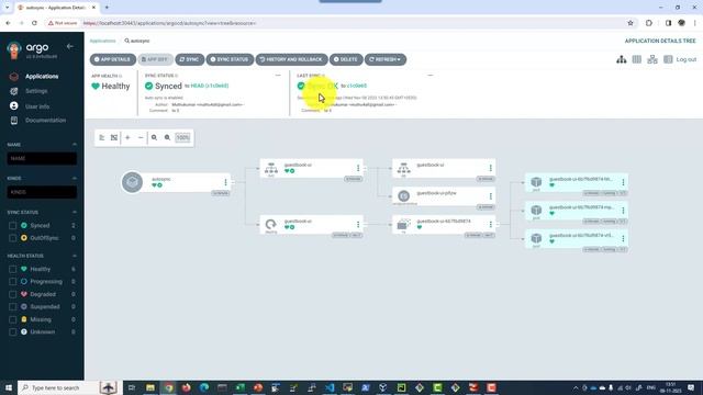 ArgoCD Application Auto Sync смотреть онлайн