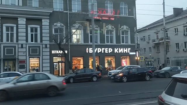 Ростов-на-Дону. Маршрутное такси №61. Центральный рынок - Улица Мечникова. ГАЗ-A63R42 смотреть онлайн