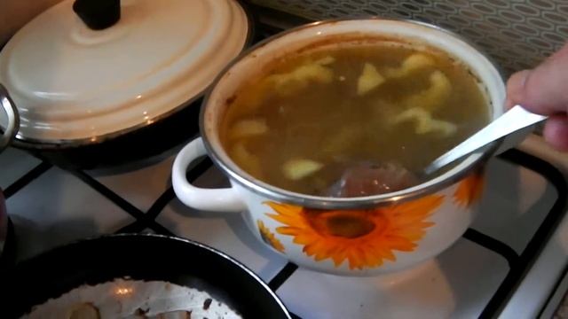 Суп из телятины без зелени. смотреть онлайн