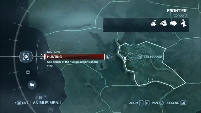 Hunting Guide Concord - Hare, Deer, Raccoon, Beaver - Assassin's Creed 3 смотреть онлайн
