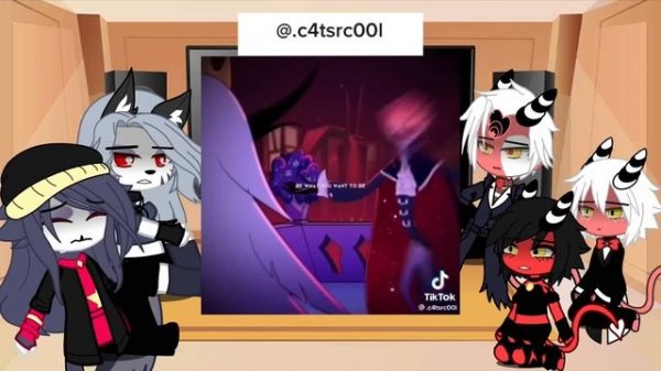 || Helluva Boss react to Stolas || GCRV || HB ||