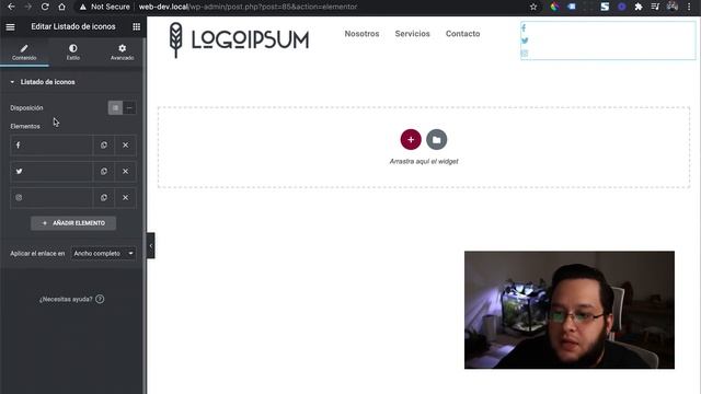 Como crear cabeceras y pie de página con elementor - tutorial paso a paso 2021 смотреть онлайн