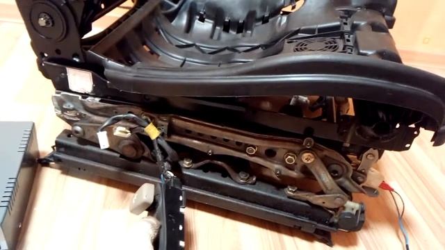 Recaro Style JC на салазках\опорах штатных кресел Jzs161/160 Lexus GS/Toyota Aristo 1998-2005