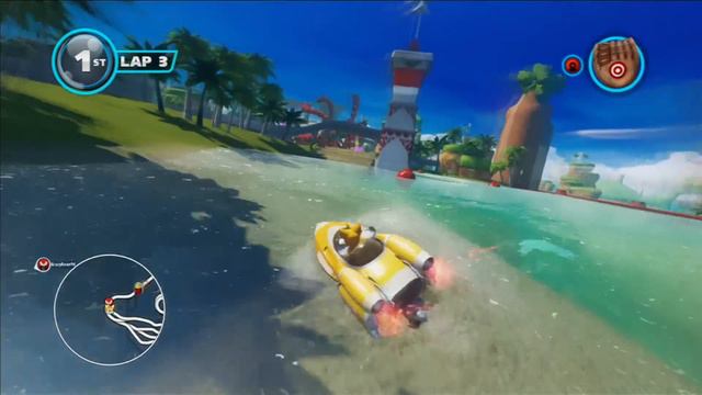 Sonic & All Stars Racing Transformed: Ocean View (Xbox Live Match) [1080 HD] смотреть онлайн