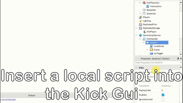 HOW TO MAKE AN ADMIN ONLY KICK GUI | ROBLOX 2019 смотреть онлайн