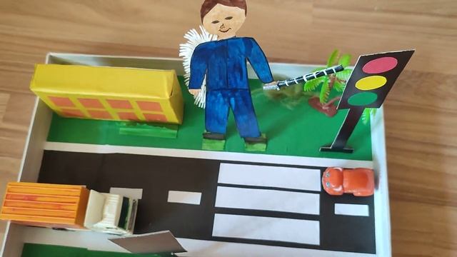 Поделка на тему "ПДД" в школу или садик смотреть онлайн