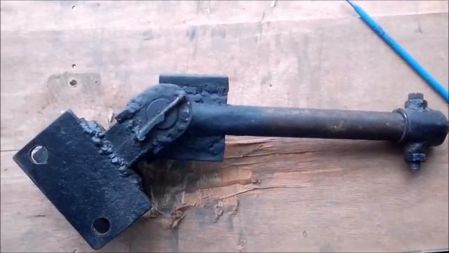 мой самодельный поворотный сцепной узел для мотоблока с прицепом
