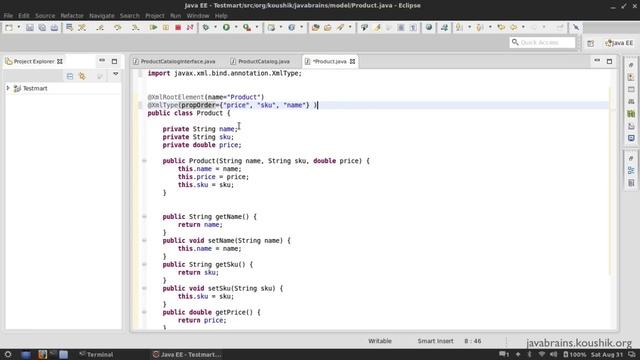 SOAP Web Services 15 - Using JAXB Annotations Part 2 смотреть онлайн