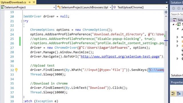 Lecture 24 - Uploading and Downloading files in Selenium in C#.Net смотреть онлайн
