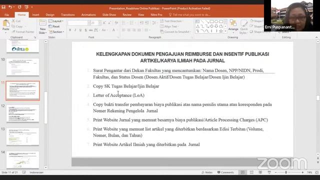 Roadshow Online Publikasi, Jurnal Dan Hak Cipta смотреть онлайн