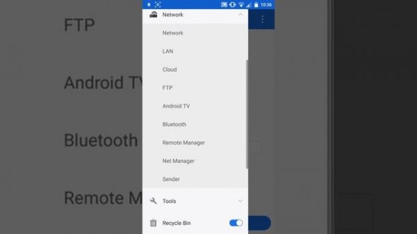 How to connect FTP server from Android with ES File Explorer
