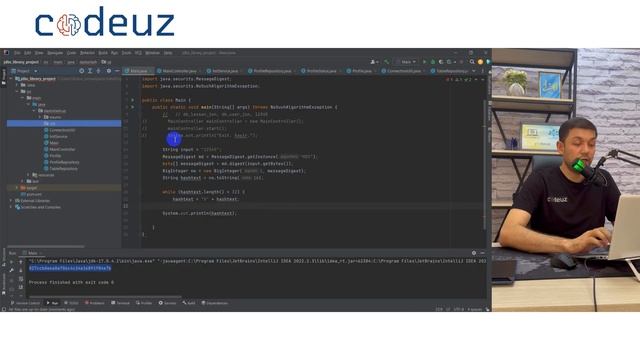 #7 Java JDBC Library project - Init admin part 2 смотреть онлайн