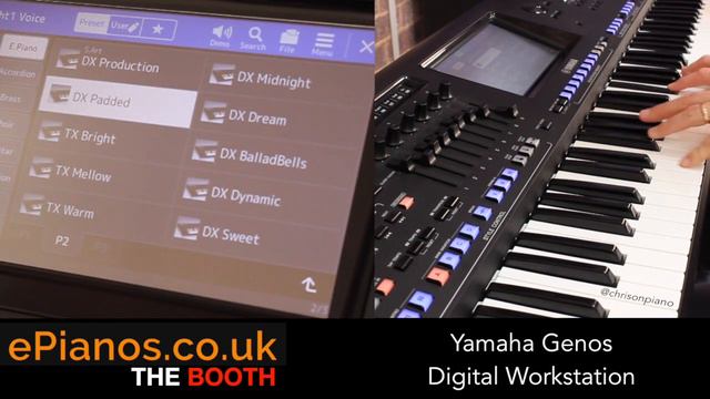 The Booth #1 | Yamaha Genos | A tour of the gorgeous pianos, electric pianos and guitar categories смотреть онлайн
